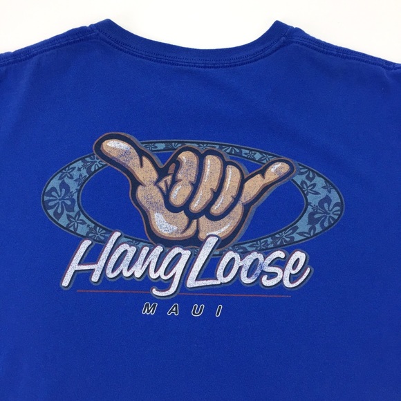 Vintage Hawaii T-shirt, Maui Hang Loose, surf - Picture 4 of 7